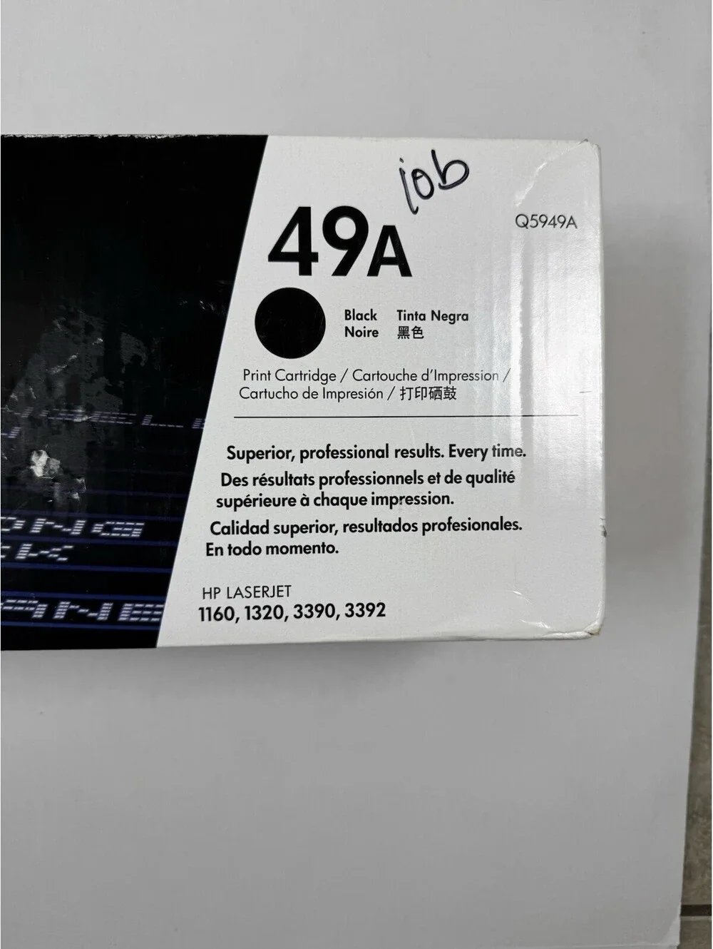 Genuine HP 49A Q5949A OEM Black Toner Cartridge New Sealed LaserJet